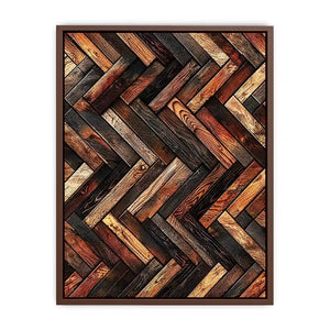 Warm herringbone wood texture background