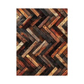 Warm herringbone wood texture background