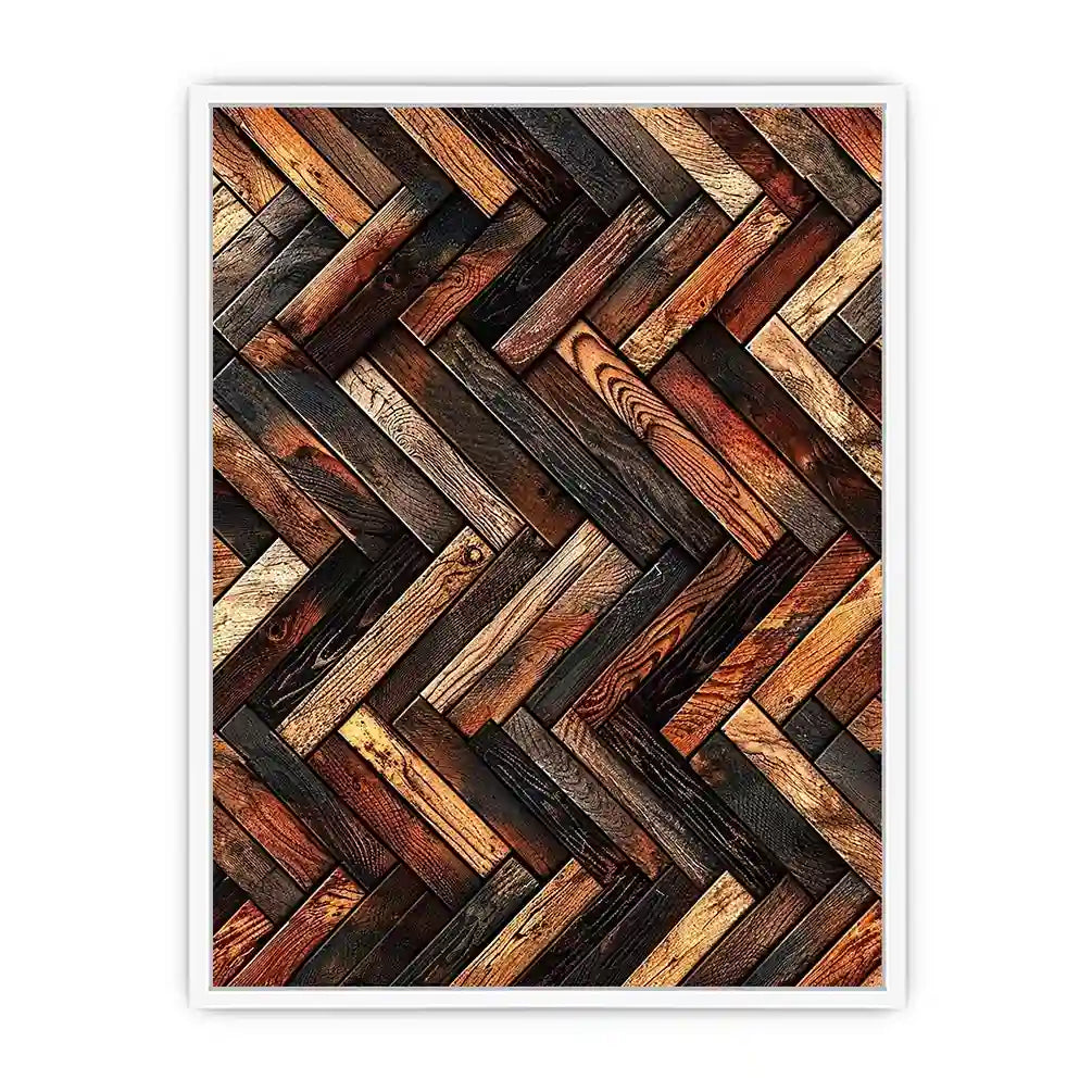Warm herringbone wood texture background