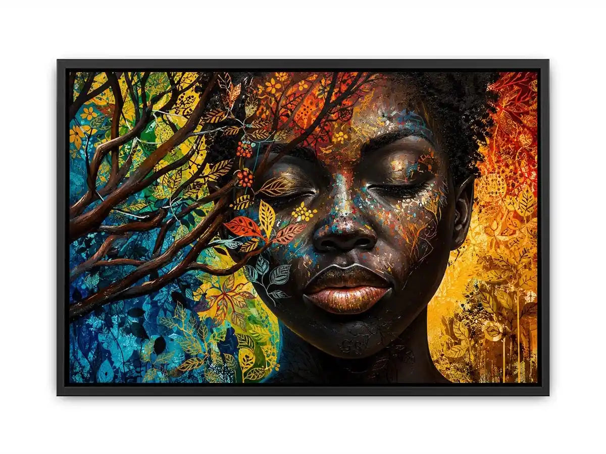 Serene beauty with botanical harmony