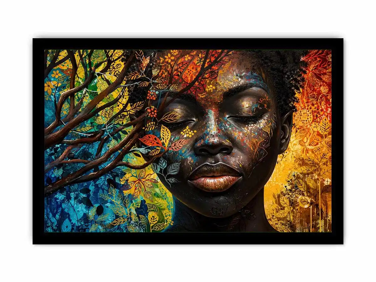Serene beauty with botanical harmony