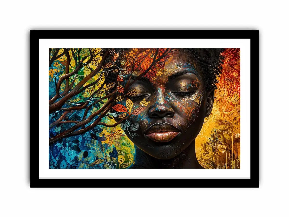 Serene beauty with botanical harmony