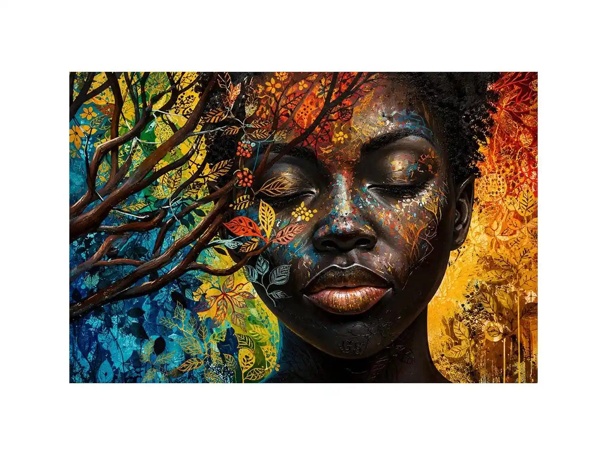 Serene beauty with botanical harmony