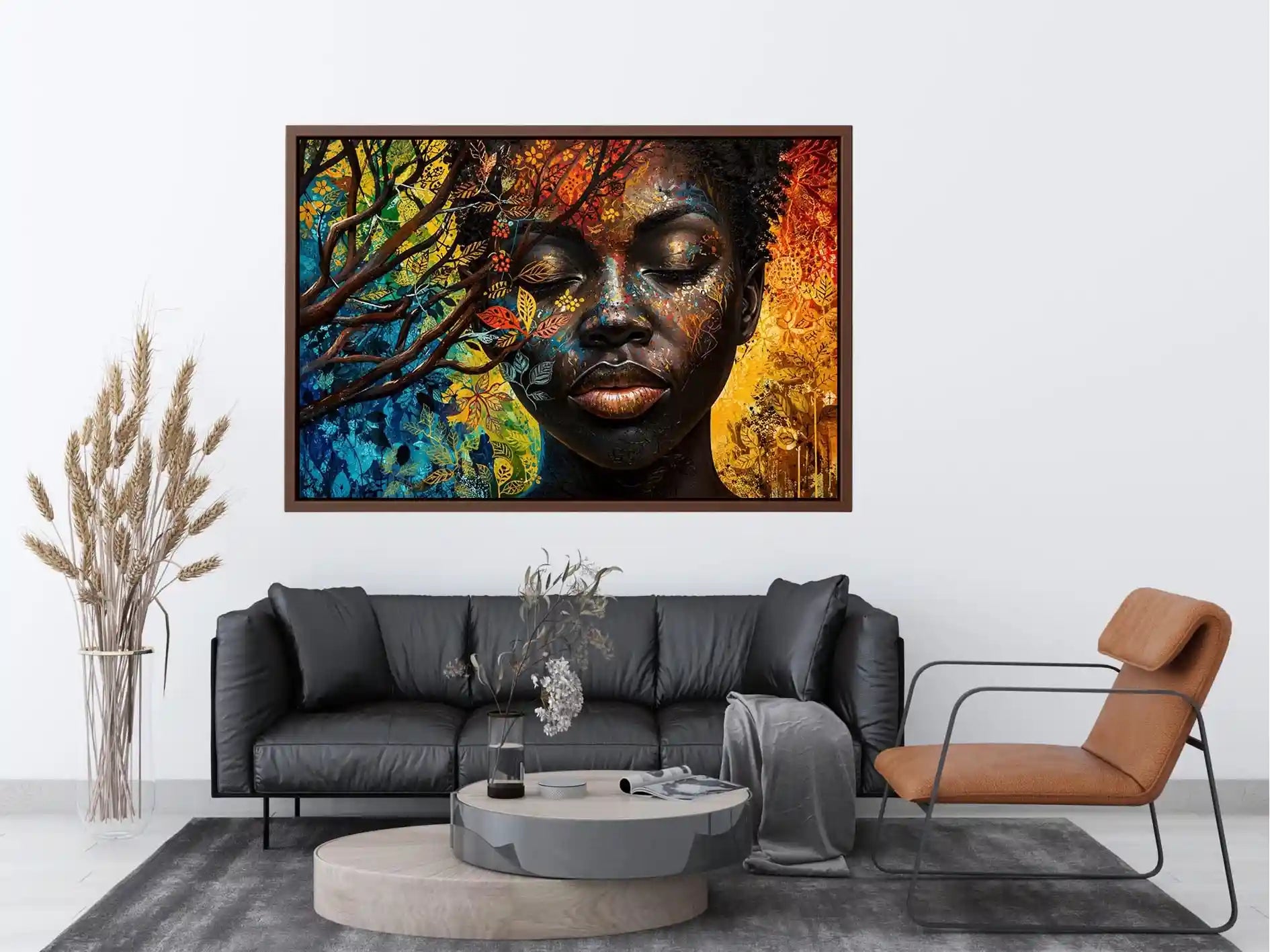 Serene beauty with botanical harmony