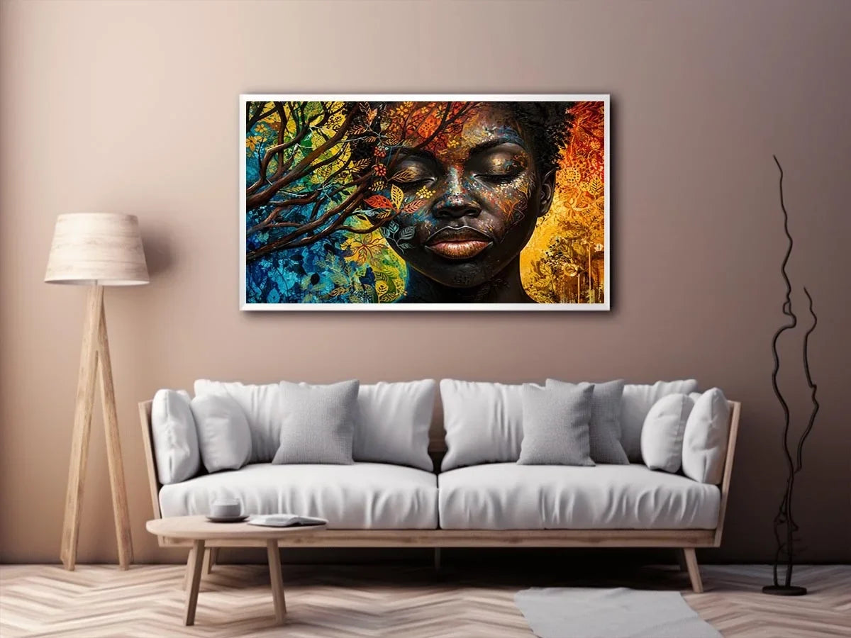 Serene beauty with botanical harmony