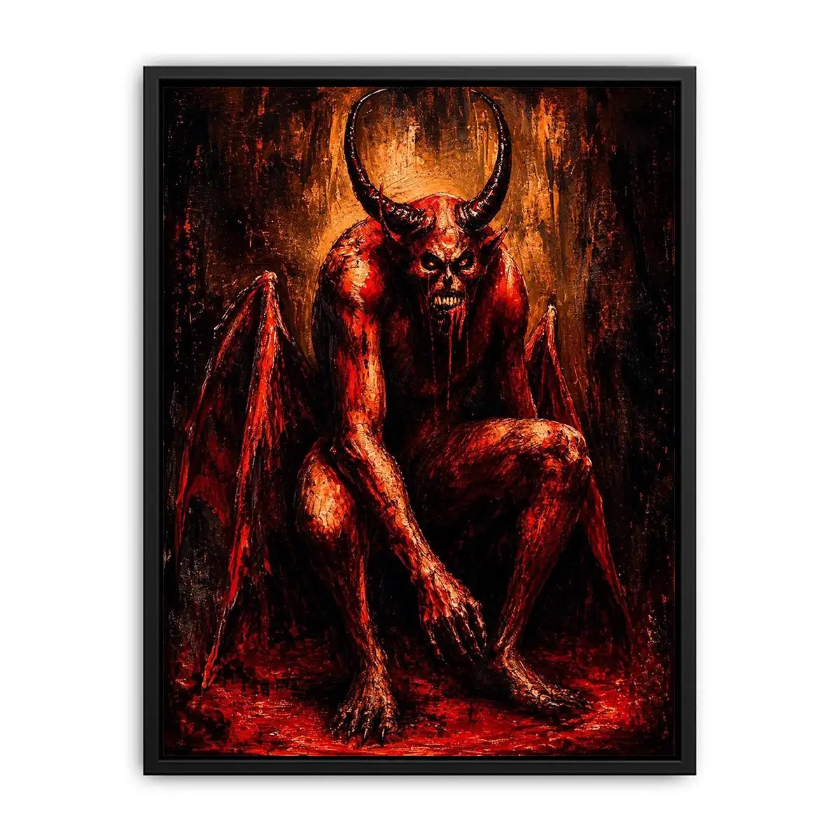 Demon of the infernal depths
