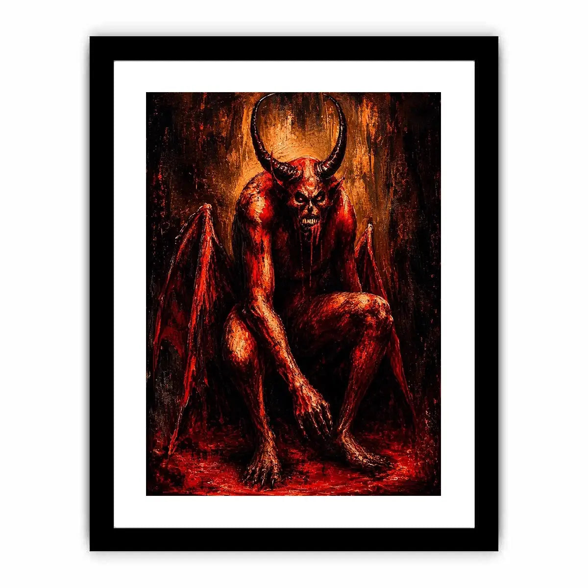 Demon of the infernal depths