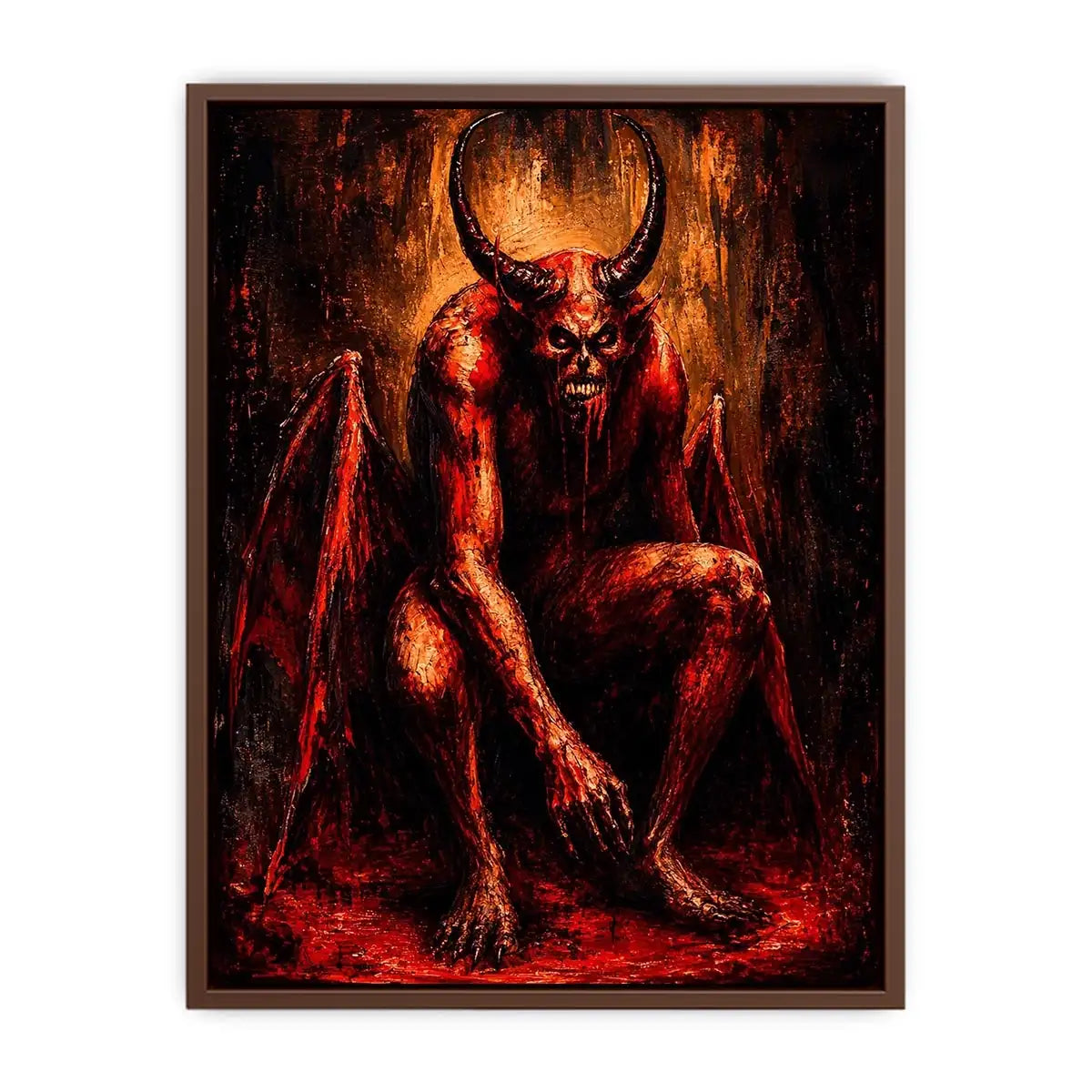 Demon of the infernal depths