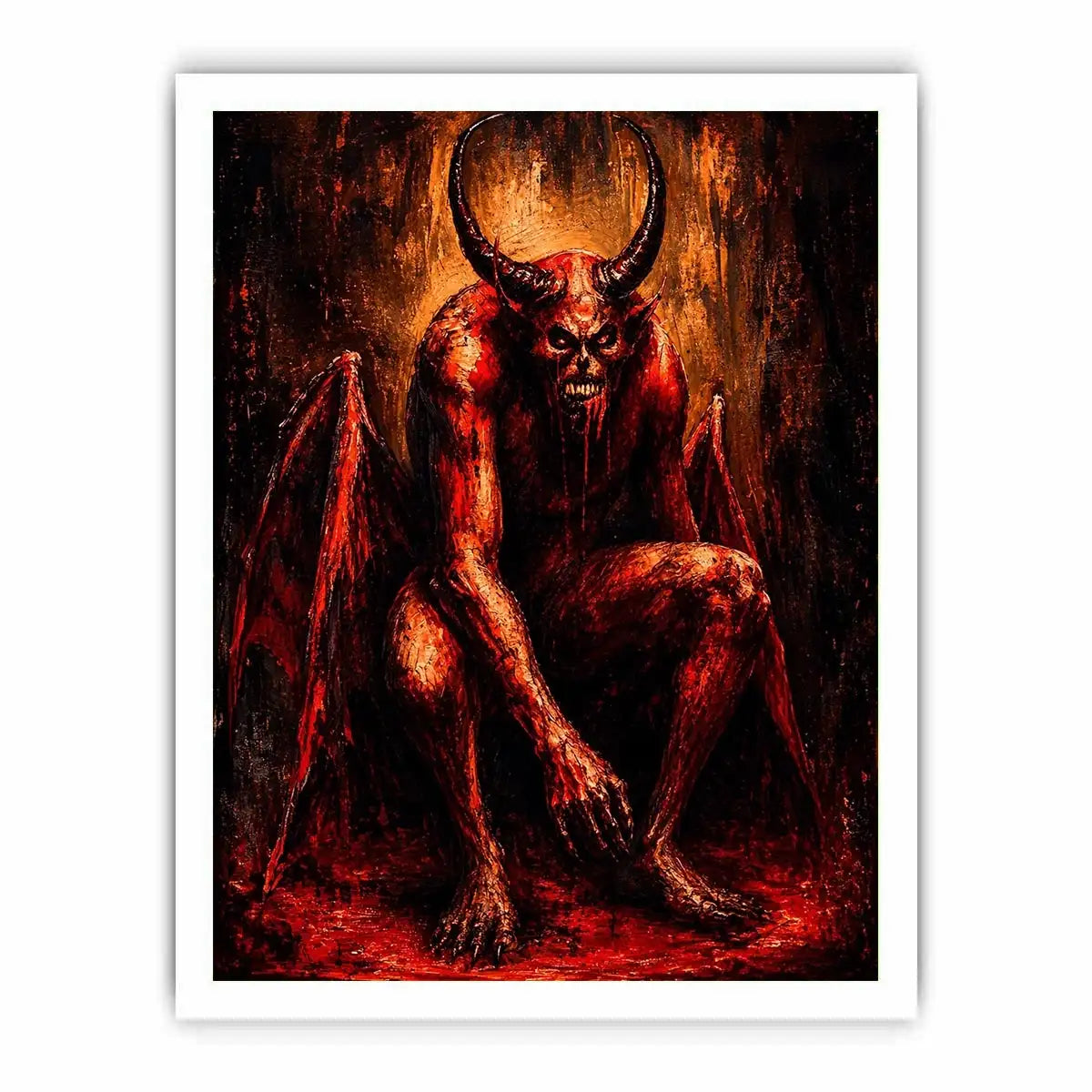Demon of the infernal depths