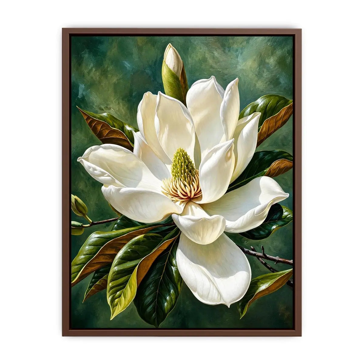 Magnolia bloom in soft light
