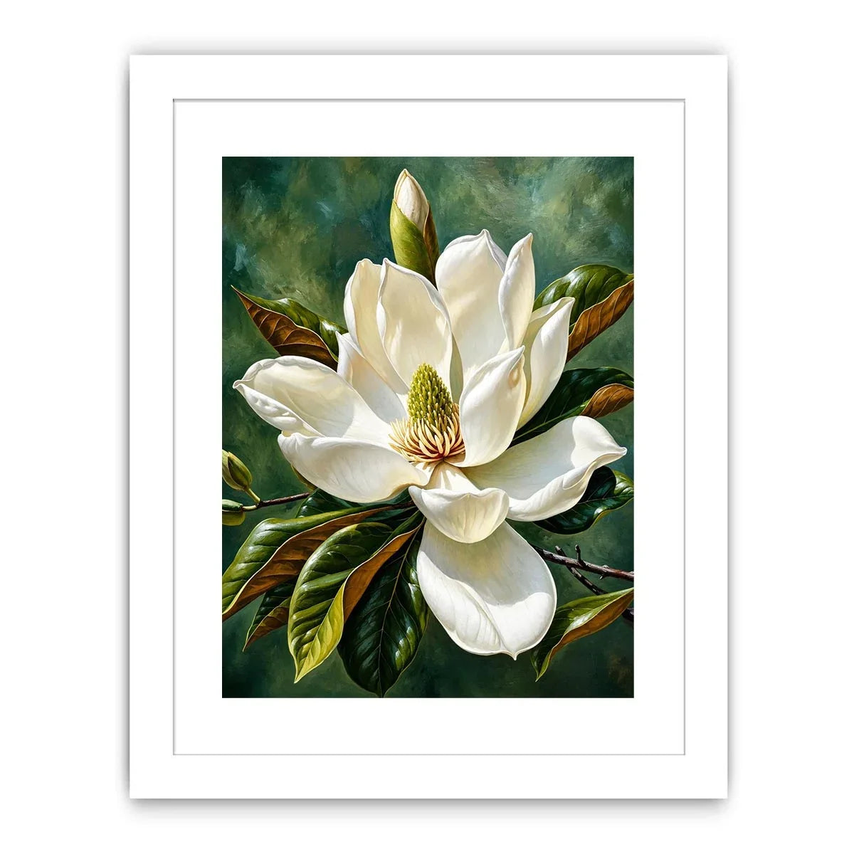 Magnolia bloom in soft light