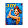Joyful empowerment poster art