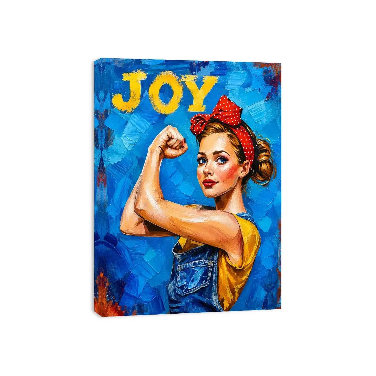 Joyful empowerment poster art