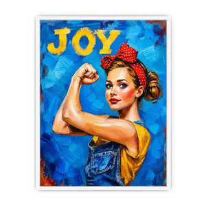 Joyful empowerment poster art