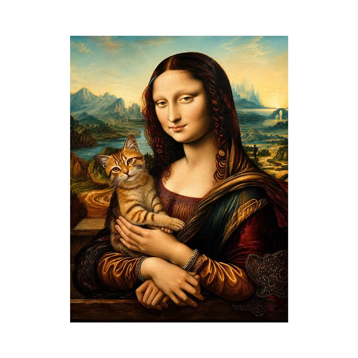 Mona Lisa Canvas Print