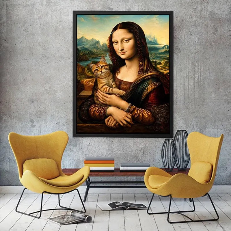 Mona Lisa Canvas Print