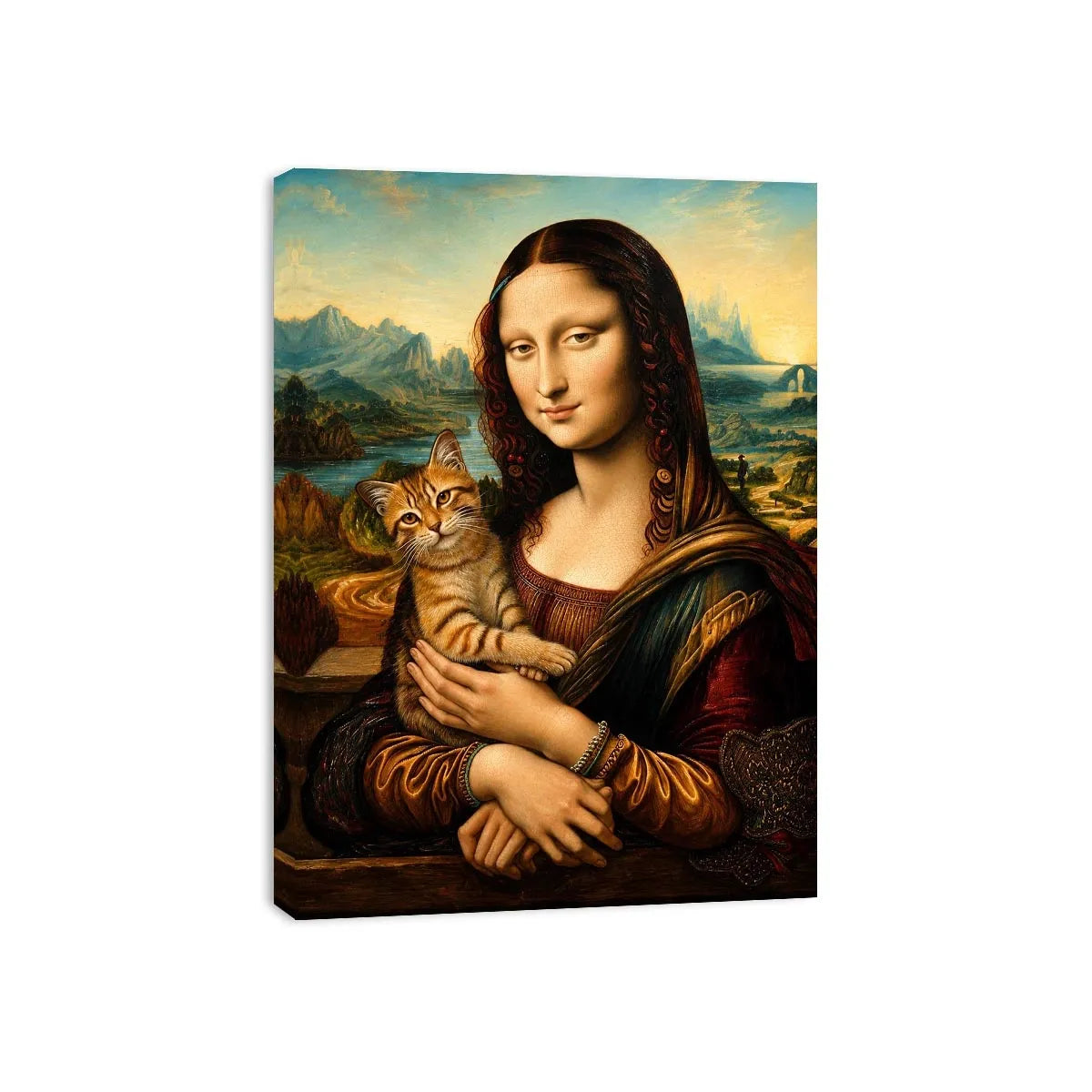Mona Lisa Canvas Print