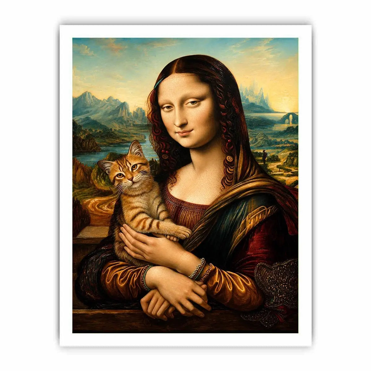Mona Lisa Canvas Print