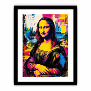 Mona Lisa Modern Canvas Print