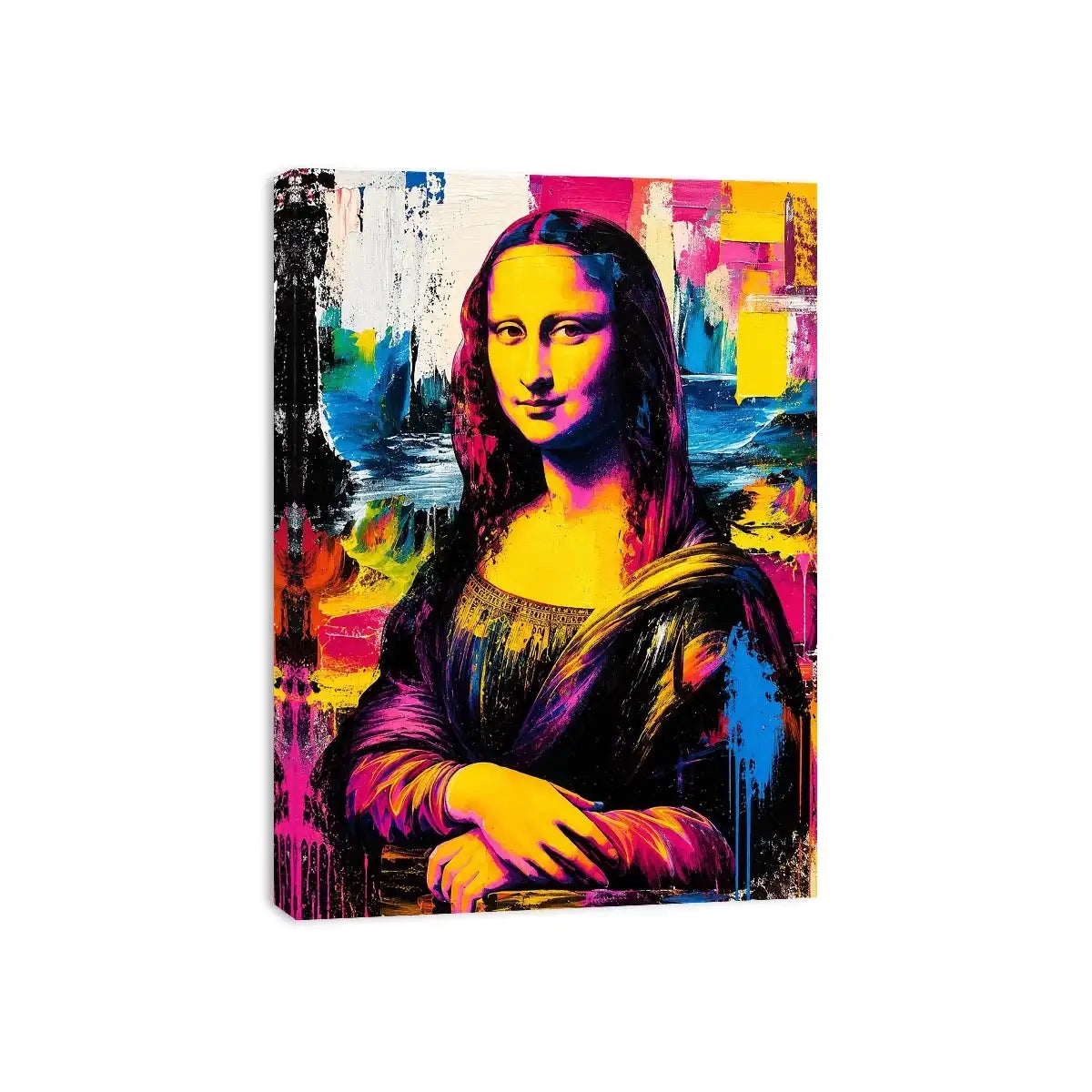 Mona Lisa Modern Canvas Print