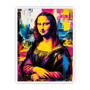 Mona Lisa Modern Canvas Print
