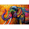 Colorful Elephant Canvas Print