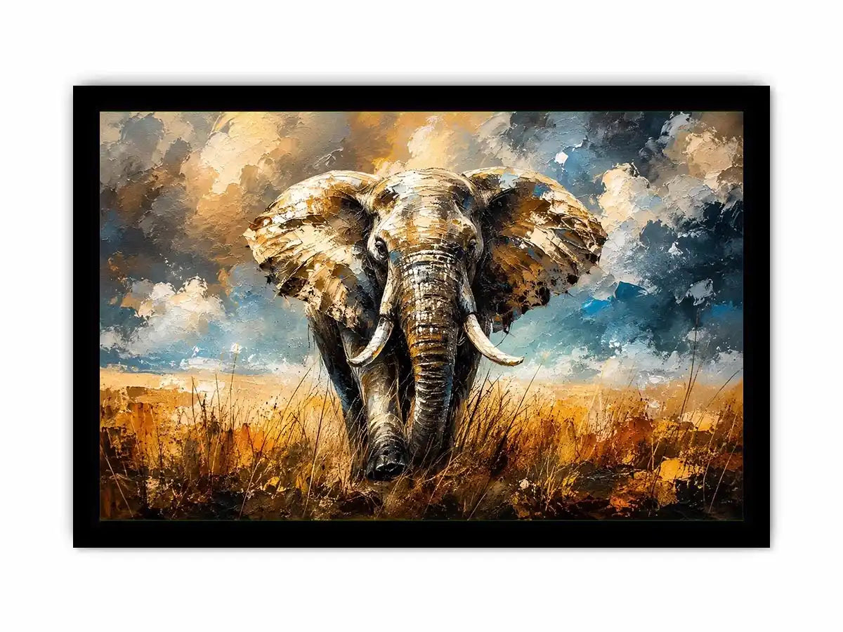 Elepahant Canvas Print