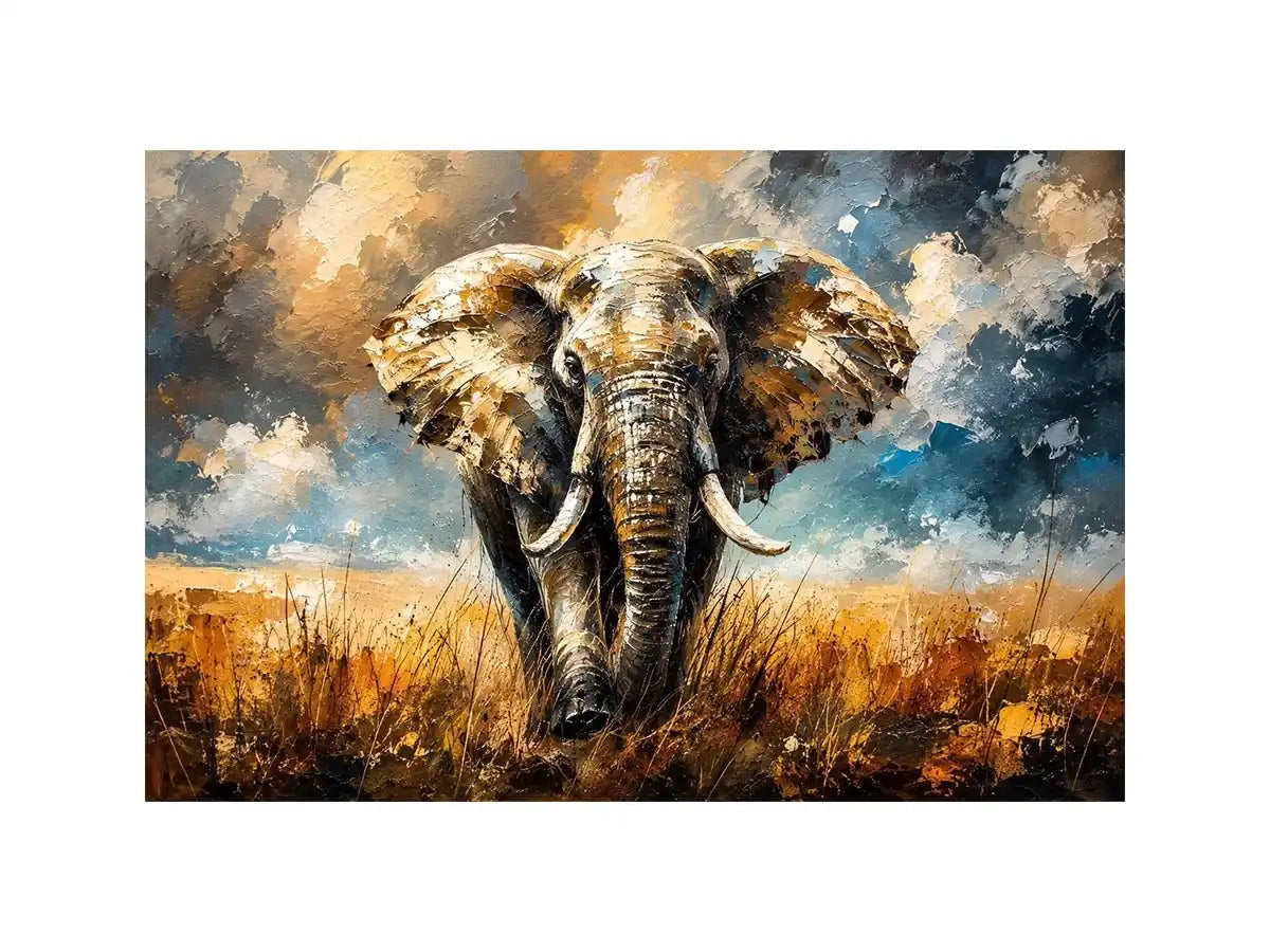 Elepahant Canvas Print