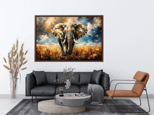 Elepahant Canvas Print