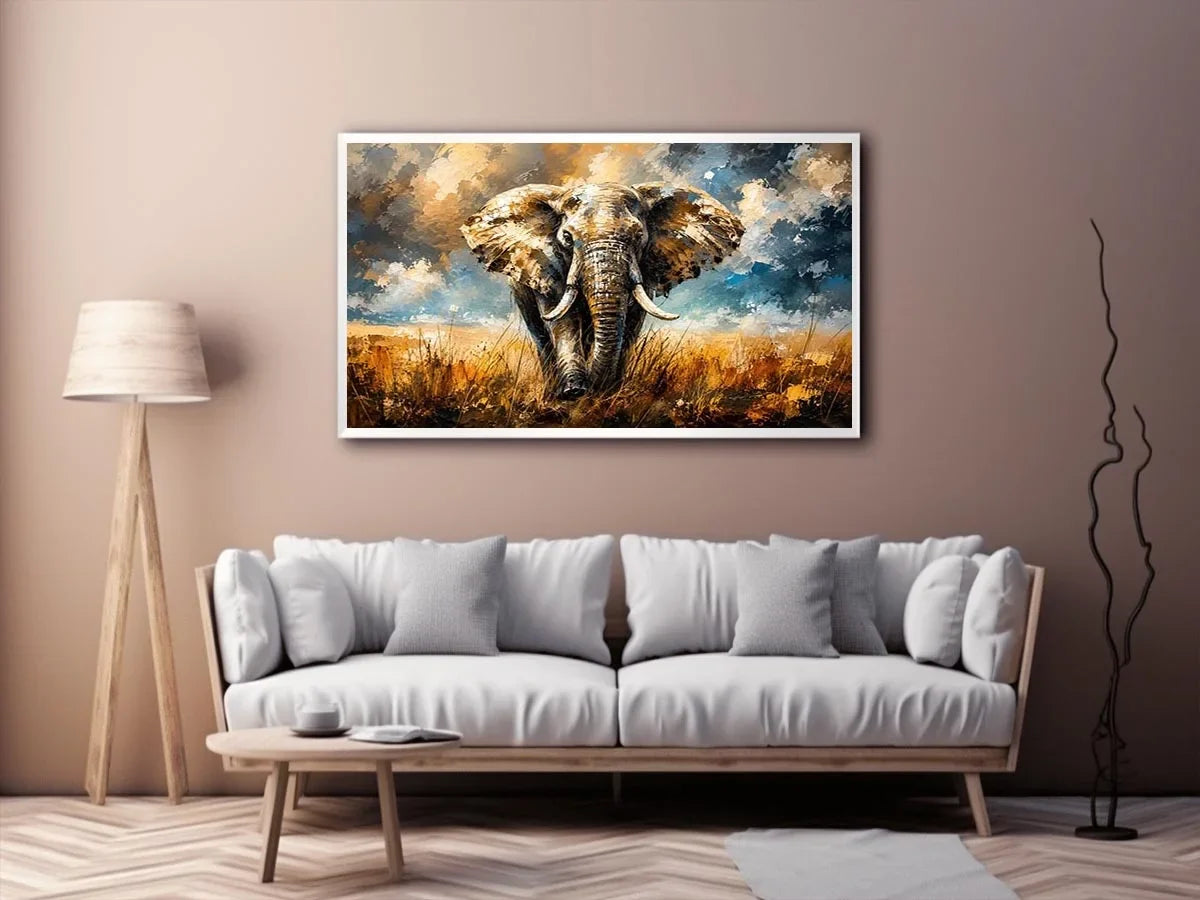 Elepahant Canvas Print
