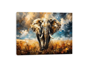Elepahant Canvas Print