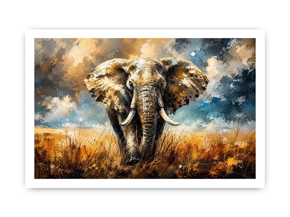 Elepahant Canvas Print
