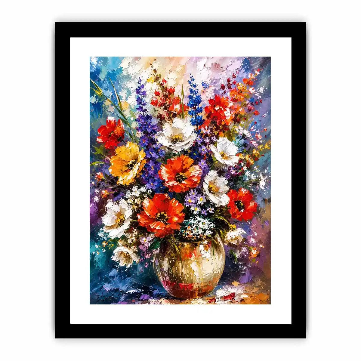 Lovely Flower Vase Canvas Print