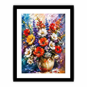 Lovely Flower Vase Canvas Print