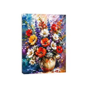 Lovely Flower Vase Canvas Print