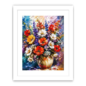 Lovely Flower Vase Canvas Print