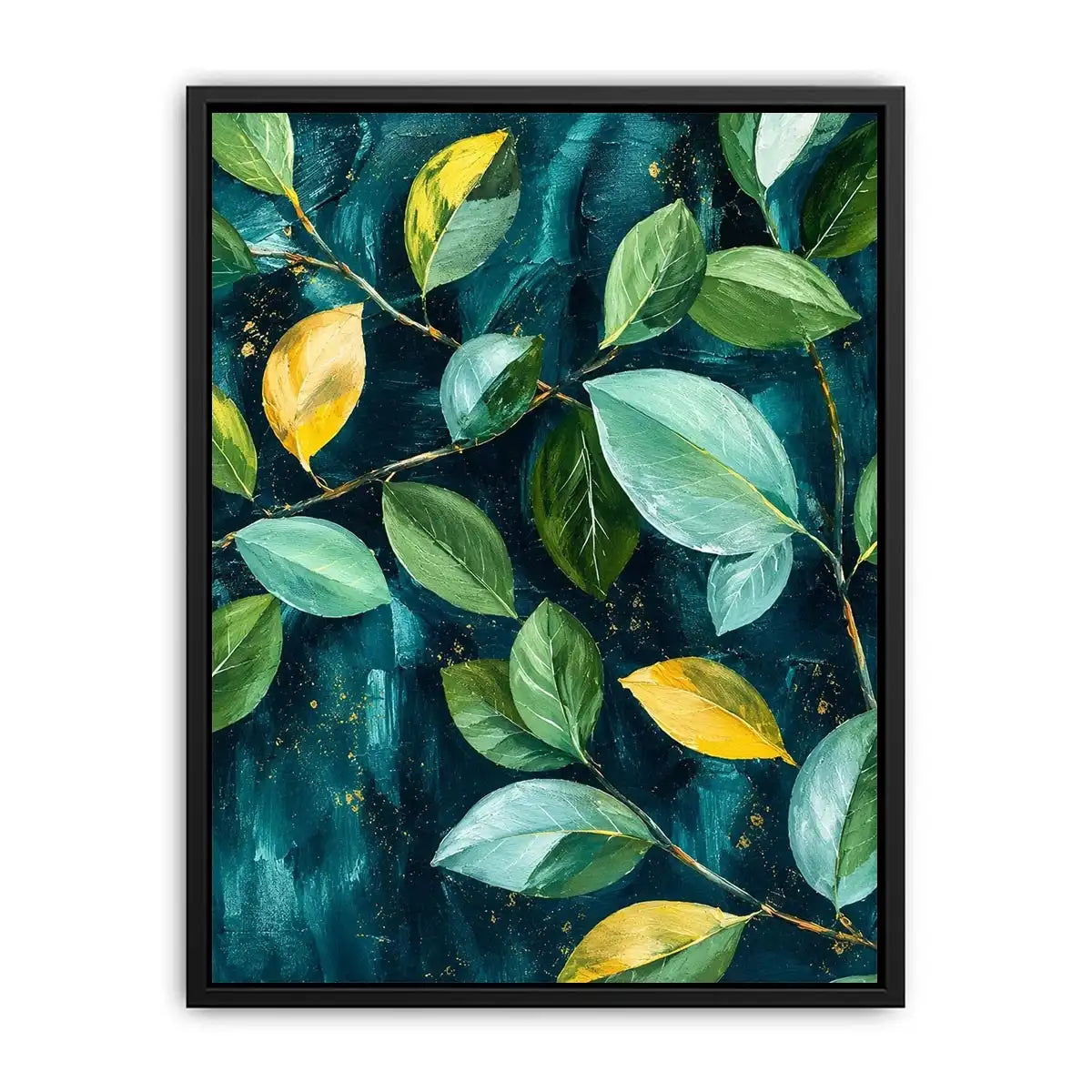 Green leaf Canvas Print