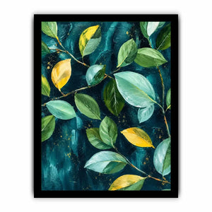 Green leaf Canvas Print