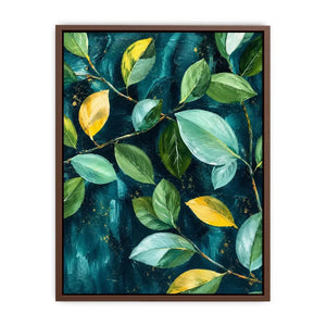 Green leaf Canvas Print