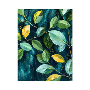 Green leaf Canvas Print