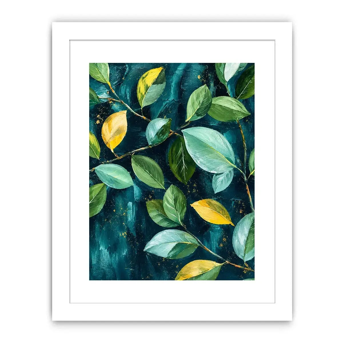 Green leaf Canvas Print