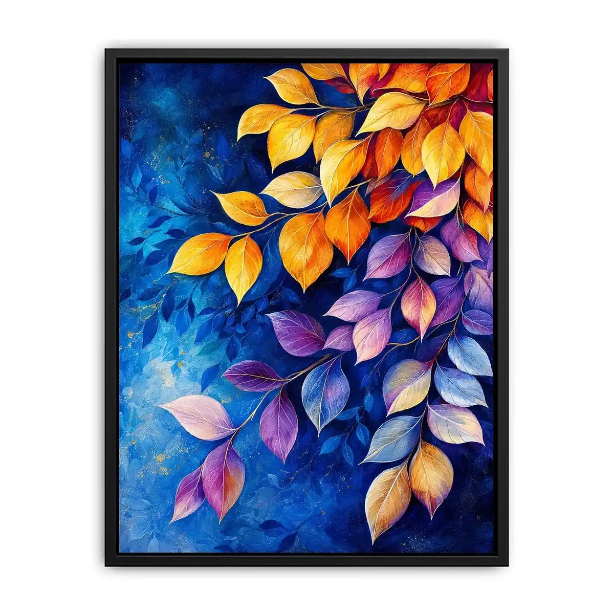 Colorful leaf Canvas Print