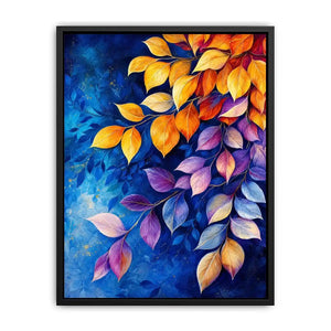 Colorful leaf Canvas Print