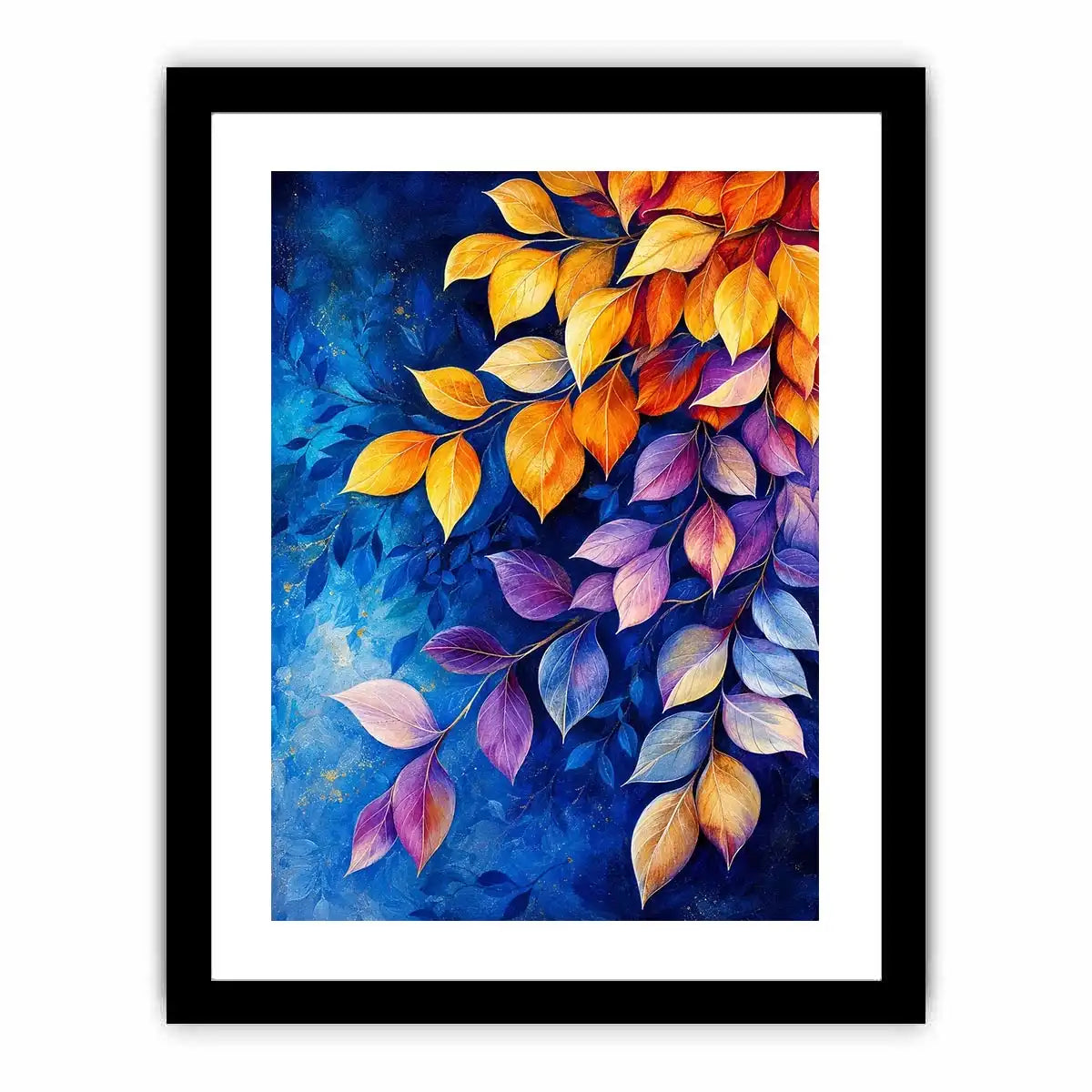 Colorful leaf Canvas Print