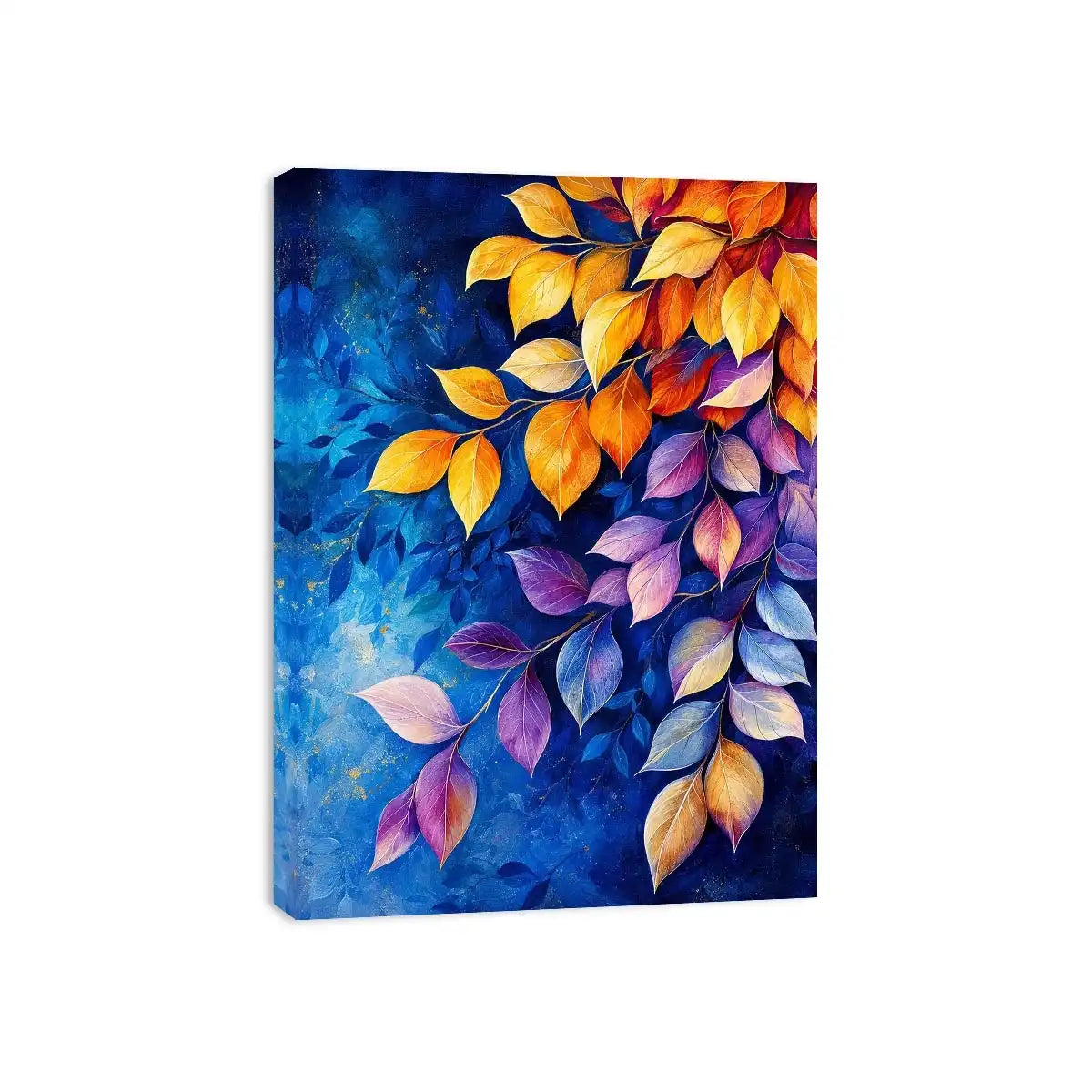Colorful leaf Canvas Print
