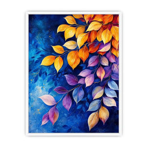 Colorful leaf Canvas Print