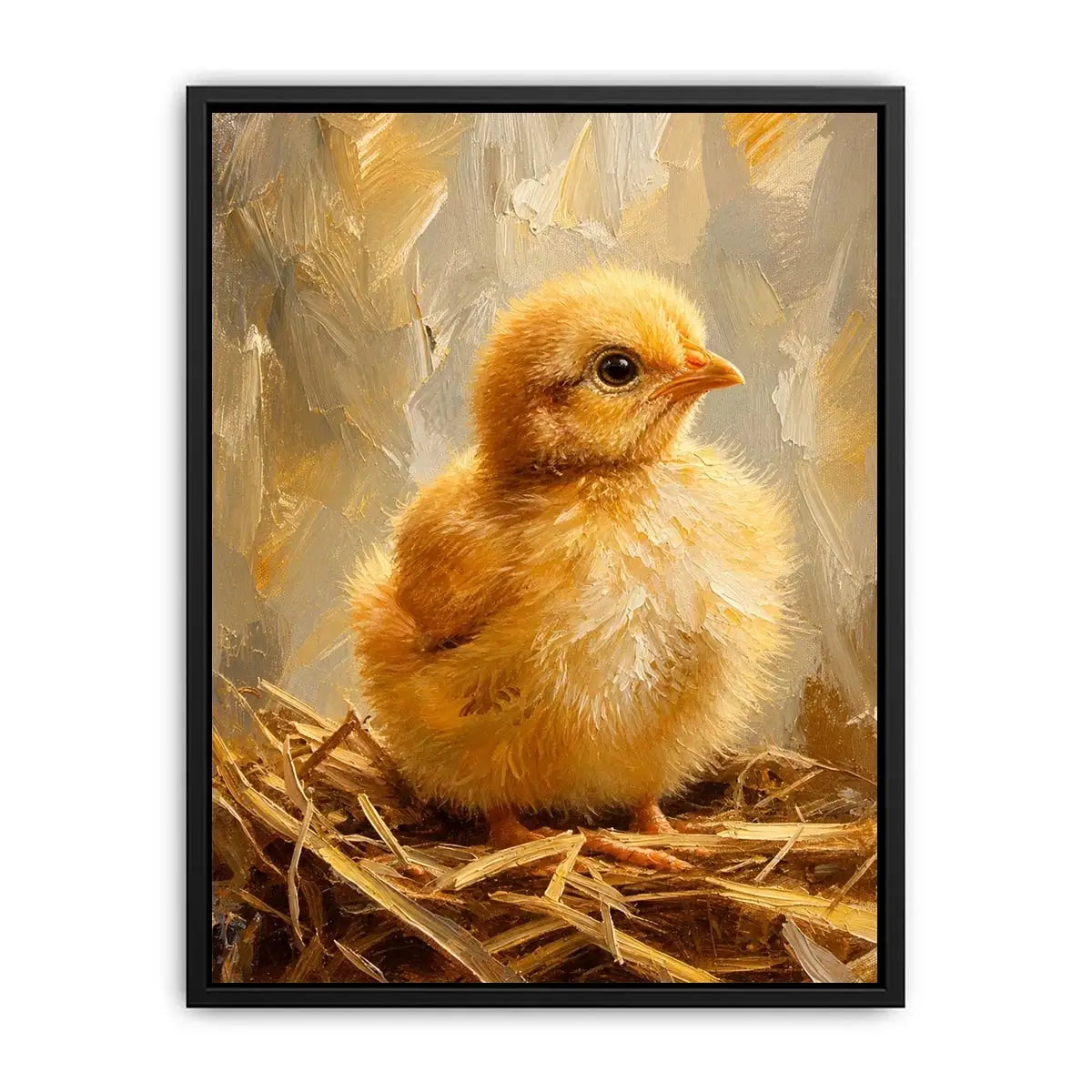 Baby Chicken Canvas Print