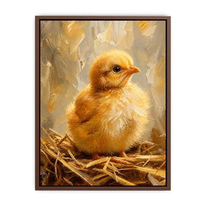 Baby Chicken Canvas Print