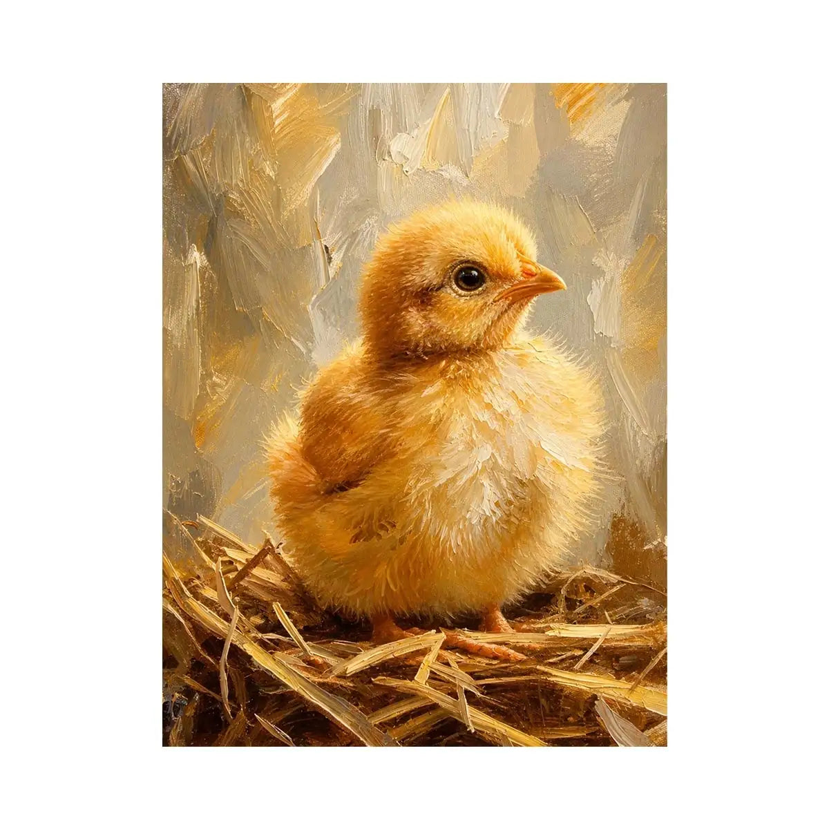 Baby Chicken Canvas Print