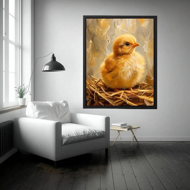 Baby Chicken Canvas Print